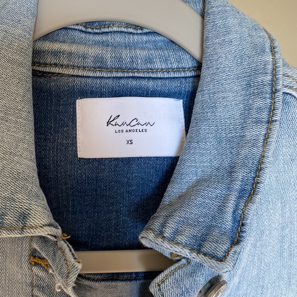 ~ KanCan Los Angeles women’s jean jacket ~ - Picture 6 of 11